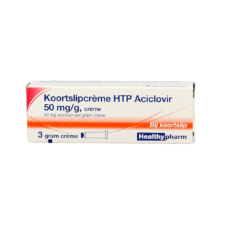 Healthypharm Cold sore cream aciclovir 3g