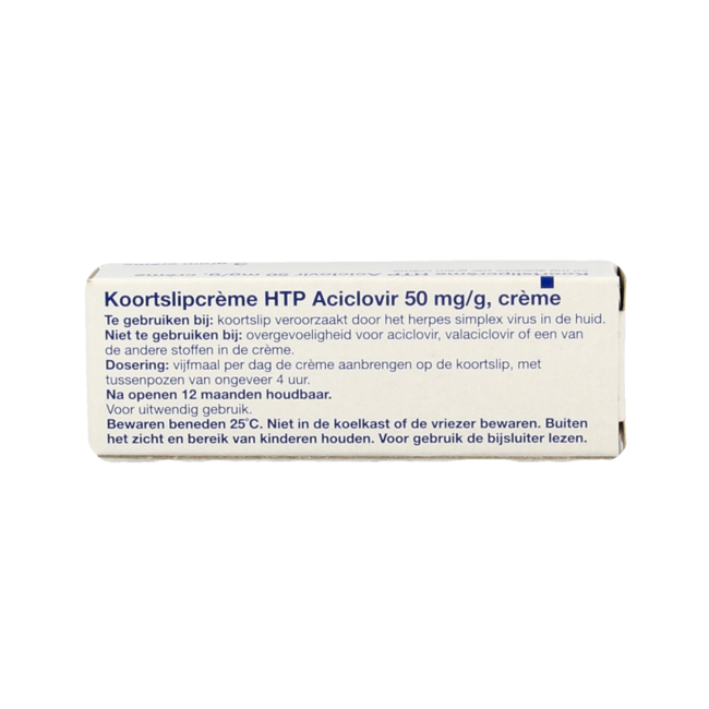 Cold sore cream aciclovir 3 Gram