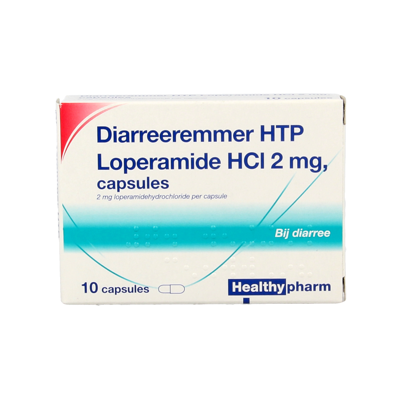 Healthypharm Loperamida 2 mg antidiarreico 10 cápsulas