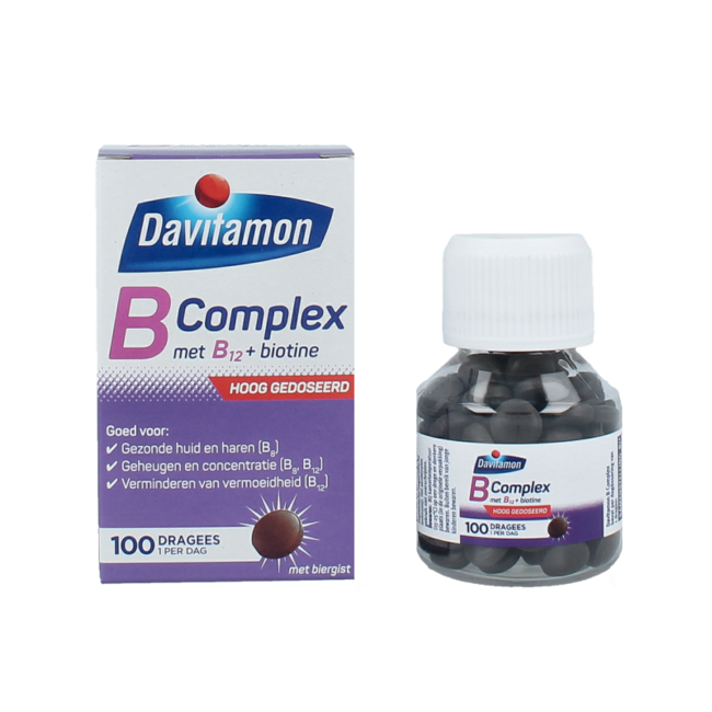 Vitamine B complexe forte 100 dragées