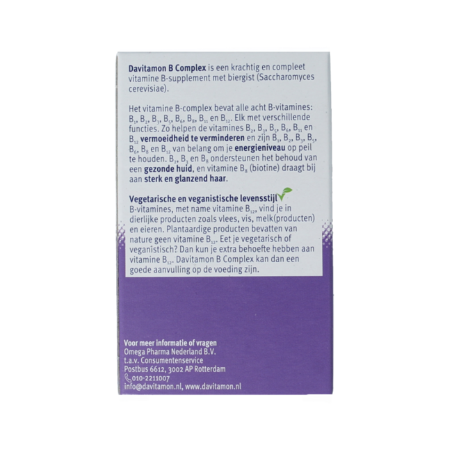 Vitamin B complex forte 100 Tablets