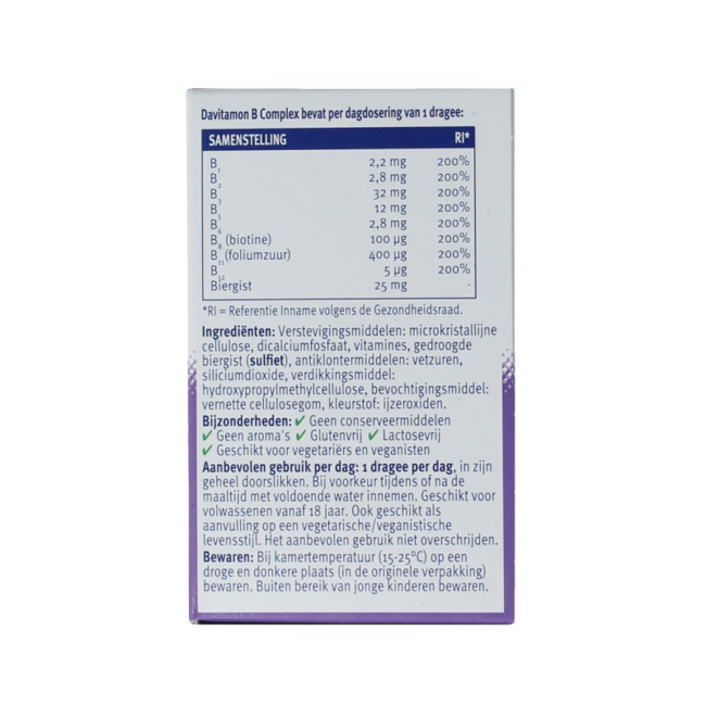 Vitamin B complex forte 100 Tablets