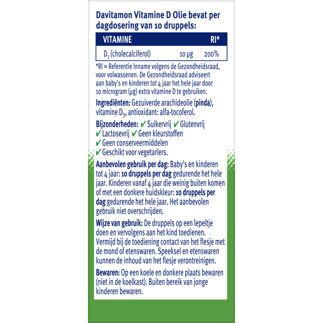 Aceite de vitamina D 25 mililitros