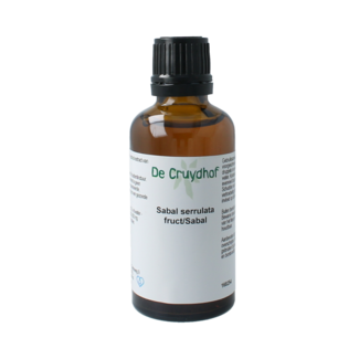 Cruydhof Cruydhof Sabal serrulata fructus Tinktur 50 Milliliter
