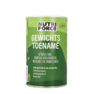 Nutriforce Gewichtstoename 500 Gram
