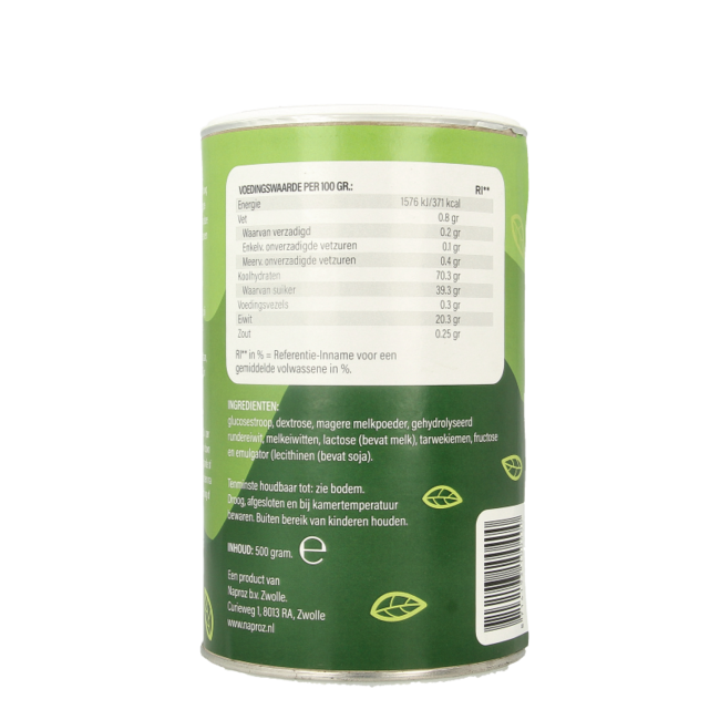 Prise de poids 500 g