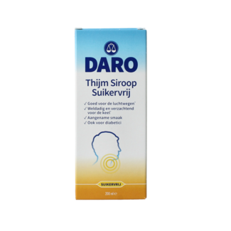 Daro Thyme syrup sugar-free 200 Millilitres