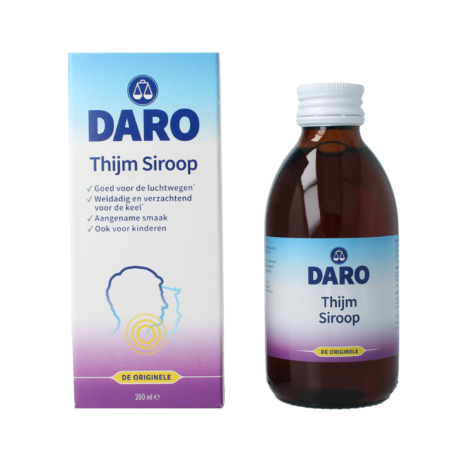 Sirop de thym 200 ml