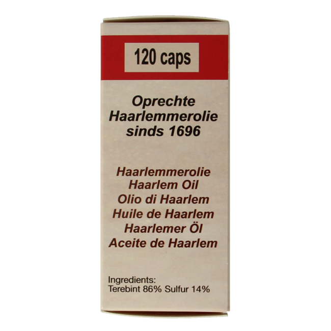 Haarlemmerolie 120 Capsule