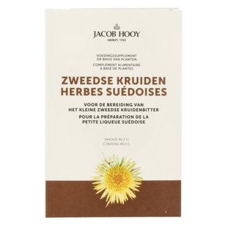 Jacob Hooy Zweedse kruiden klein met kamfer 90.2 Gram