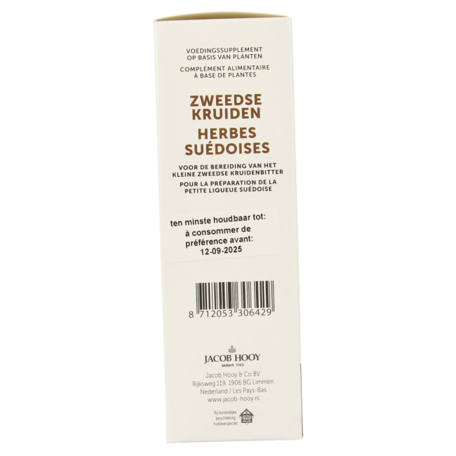 Herbes suédoises petit format avec camphre 90,2 g