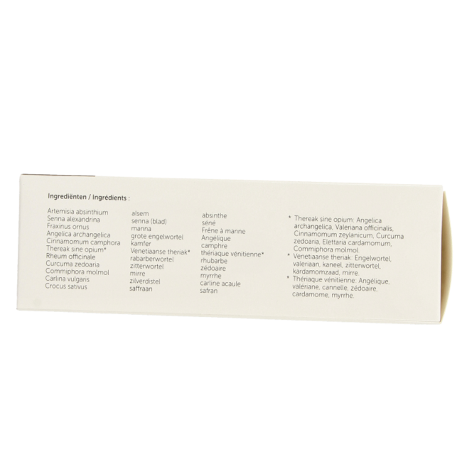 Szwedzkie zioła małe z kamforą 90.2 Grama