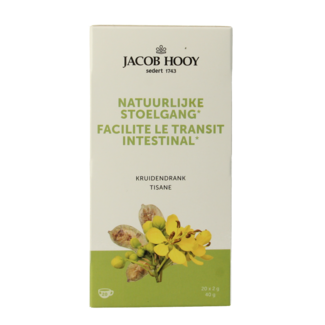 Jacob Hooy Infusión natural para el tránsito intestinal 20 bolsitas