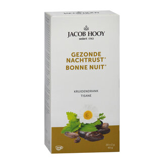 Jacob Hooy Té para un sueño saludable 20 bolsitas