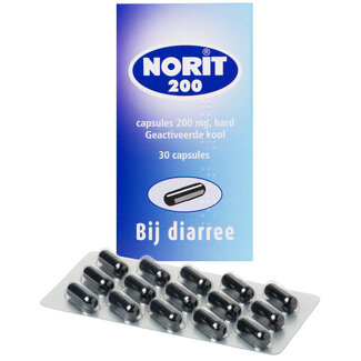 Norit Norit  200mg 30 Capsules