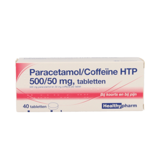 Healthypharm Paracetamol 500 mg Koffein 40 Tabletten