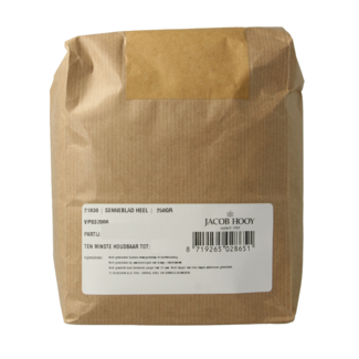 Jacob Hooy Jacob Hooy Whole Senna Leaf 250 Gram