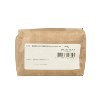 Jacob Hooy Jacob Hooy Sandelholz rot geschnitten 250 Gramm