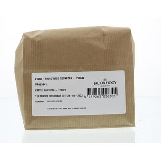 Jacob Hooy Pau d'arco tagliato 250 Grammi