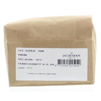 Jacob Hooy Foglie di Olivo tagliate Jacob Hooy 250 Grammi
