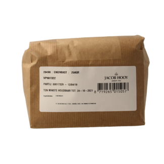 Jacob Hooy Jacob Hooy Cut Oak Bark 250 Gram