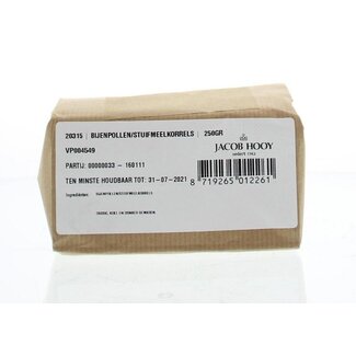 Jacob Hooy Bee pollen/pollen granules 250 grams
