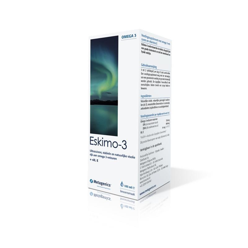 Metagenics Eskimo 3 Liquido Lime | Omega-3 per Cuore e Mente