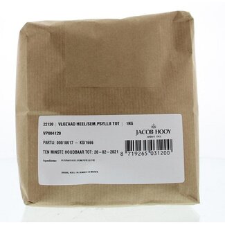 Jacob Hooy Jacob Hooy Whole Psyllium Seed 1 Kilogram