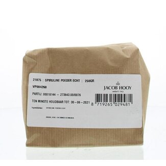 Jacob Hooy Jacob Hooy Spirulina powder 250 Gram
