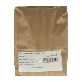 Jacob Hooy Jacob Hooy Cut rhubarb root 1 Kilogram