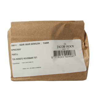 Jacob Hooy Jacob Hooy Agar agar en polvo 250 gramos