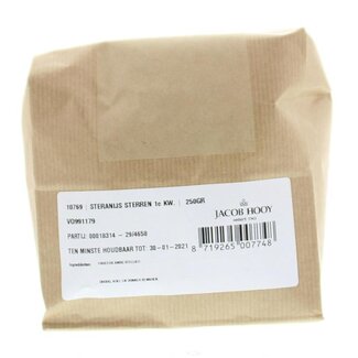 Jacob Hooy Jacob Hooy Star Anise star 250 Gram