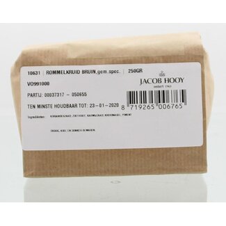 Jacob Hooy Jacob Hooy Rommelkruid bruin 250 gramos