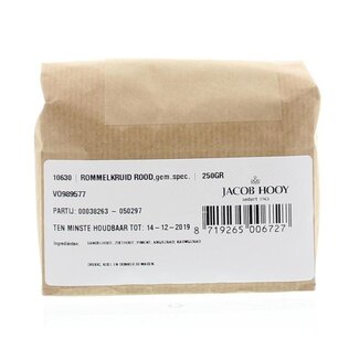 Jacob Hooy Jacob Hooy Rommelkruid red 250 grams