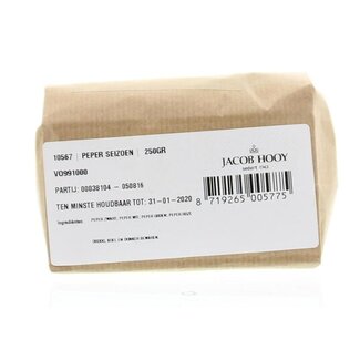 Jacob Hooy Jacob Hooy Peper seizoen 250 Gram