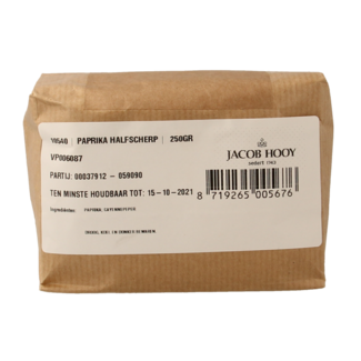 Jacob Hooy Jacob Hooy Paprika semi-hot 250 Gram