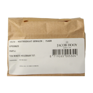 Jacob Hooy Jacob Hooy Ground Nutmeg 250 Gram