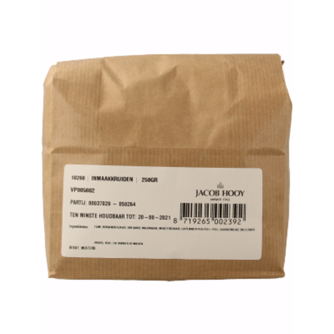 Jacob Hooy Especias para Encurtir 250 Gramos