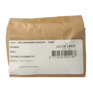 Jacob Hooy Goulash spices 250 grams
