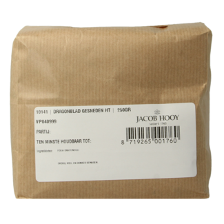 Jacob Hooy Jacob Hooy Sliced Tarragon Leaves 250 Gram