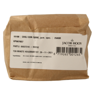 Jacob Hooy Jacob Hooy Chili con carne powder 250 Gram