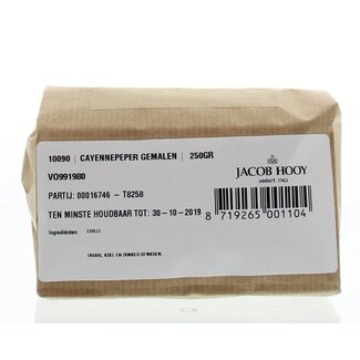 Jacob Hooy Ground Cayenne Pepper 250g