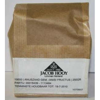 Jacob Hooy Ground Aniseed 250 Grams