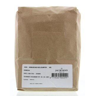 Jacob Hooy Jacob Hooy Whole Cumin Seeds 1kg