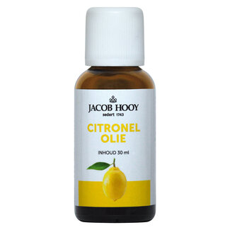 Jacob Hooy Citronella Oil (citronella) 30 Millilitres