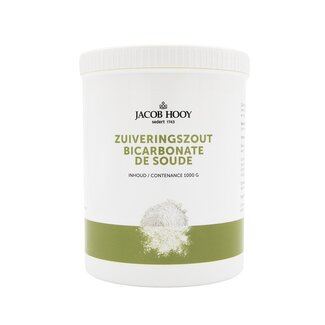 Jacob Hooy Baking soda sodium bicarbonate jar 1 Kilogram