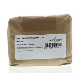 Jacob Hooy Jacob Hooy Carbonate de calcium (craie) 1 Kilogramme
