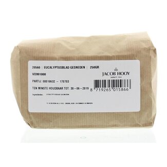 Jacob Hooy Jacob Hooy Feuilles d'eucalyptus coupées 250 g