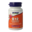 NOW Vitamin B12 1000 mcg und Folsäure 100 mcg 100 Kautabletten