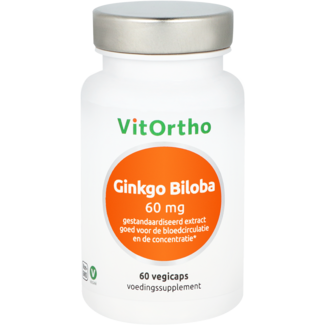 VitOrtho VitOrtho Ginkgo Biloba anteriormente focusform 60 Cápsulas vegetarianas